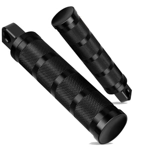 Black Knurled Strip Aluminum pegs