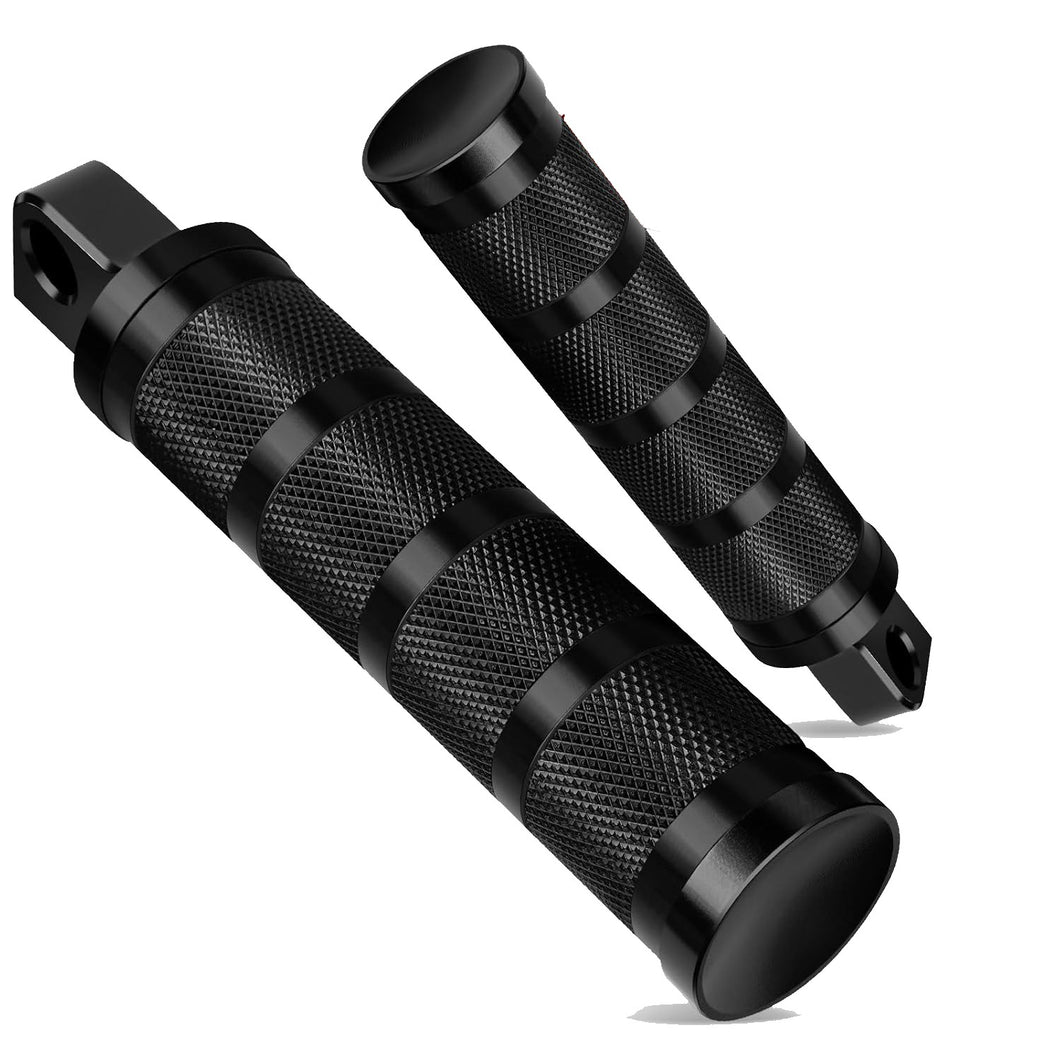 Black Knurled Strip Aluminum pegs