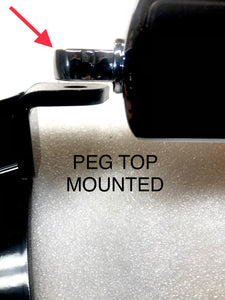KAWASAKI VULCAN HIGHWAY PEG MOUNTS (MOUNT TO STOCK FLOORBOARDS)