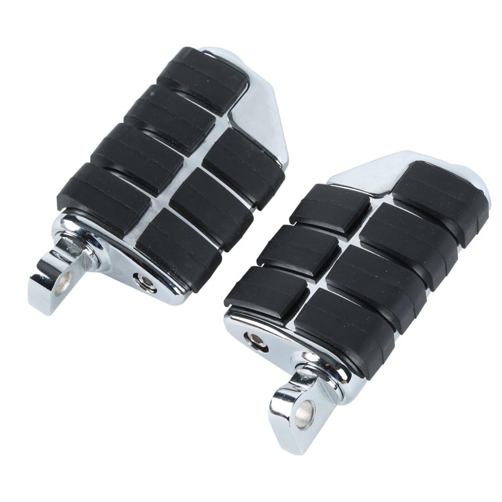 Xtra Wide Foot Rest pegs (Chrome)